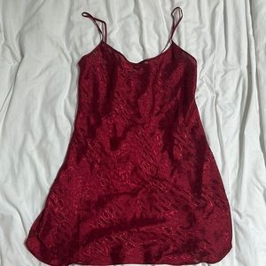 Secret Treasures Red Slip Dress